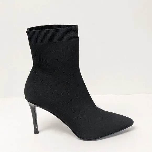 Steve Madden Claire Booties, Black, Women's 9 M - Picture 2 of 6